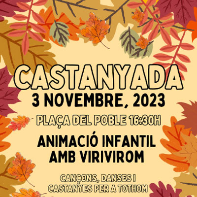 Castanyada popular a Sant Gregori 2023