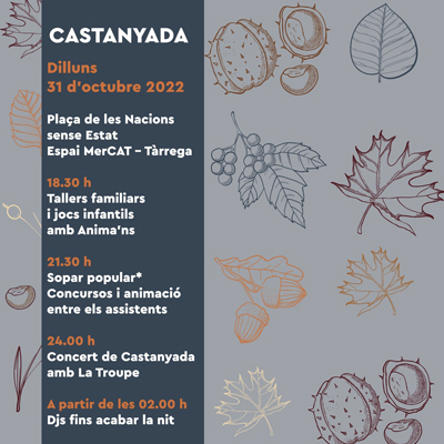 La Castanyada a Tàrrega, 2022
