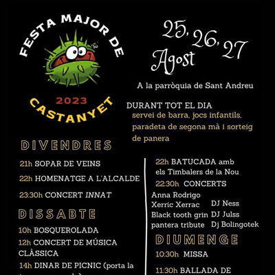 Festa Major de Castanyet, Santa Coloma de Farners, 2023
