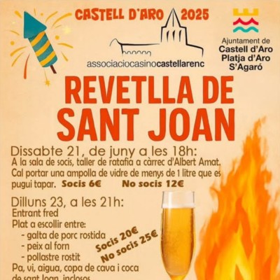 Revetlla de Sant Joan a Castell d'Aro, 2025