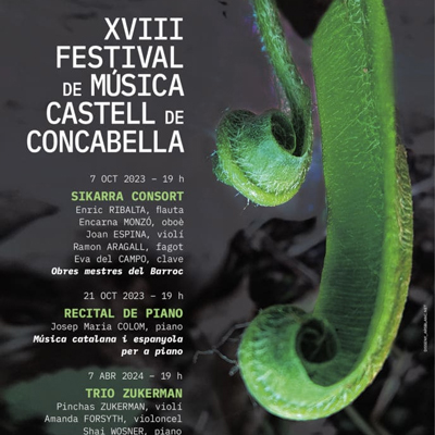 Festival de Música Castell de Concabella, 2023 Festival de Música Castell de Concabella, 2023