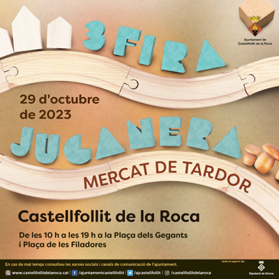 Fira Juganera, Castellfollit de la Roca, 2023 Fira Juganera, Castellfollit de la Roca, 2023