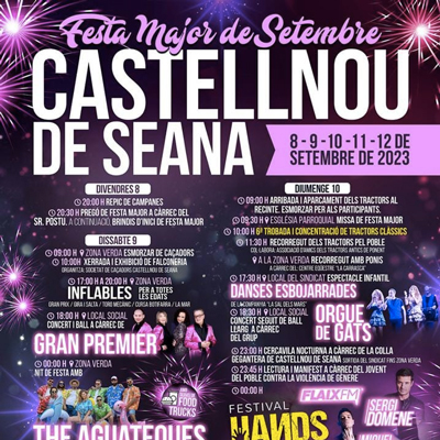 Festa Major de Castellnou de Seana, 2023