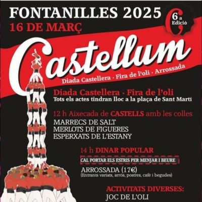 Fira de l'Oli i Castellum a Fontanilles 2025, Fira de l'Oli i Castellum a Fontanilles, Fontanilles, 2025, Castellum