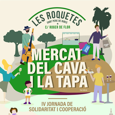 Mercat del Cava i la tapa Mercat del Cava i la tapa