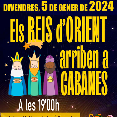 Cavalcada de Reis - Cabanes 2024 Cavalcada de Reis - Cabanes 2024