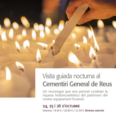 Visites nocturnes al Cementiri General de Reus, 2023 Visites nocturnes al Cementiri General de Reus, 2023