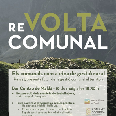 Jornada 'Els comunals com a eina de gestió rural', Bar centro, Maldà, Ponent Coopera, 2023 Jornada 'Els comunals com a eina de gestió rural', Bar centro, Maldà, Ponent Coopera, 2023
