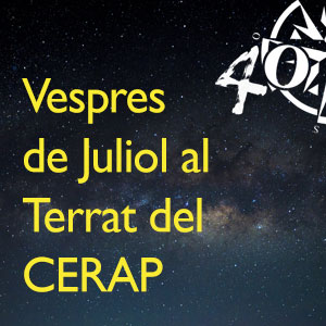 Vespres de juliol al Terrat del CERAP, 2019