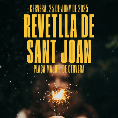 Revetlla de Sant Joan a Cervera, 2025