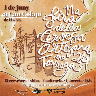 11a Fira de la Cervesa Artesana de Tàrrega, 2024