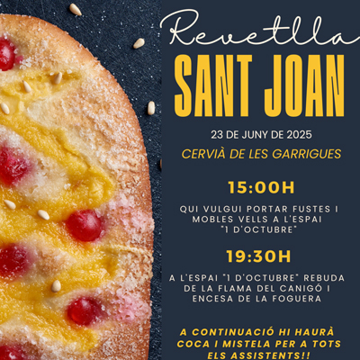 Revetlla de Sant Joan a Cervià de les Garrigues, 2025