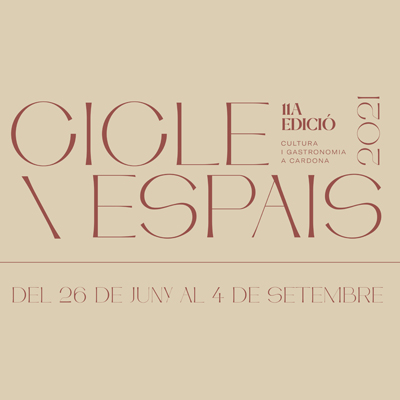 Cicle Espais - Cardona 2021