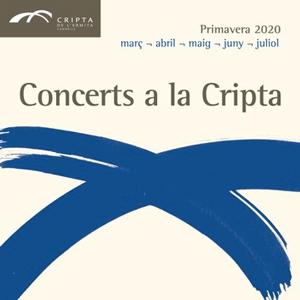 Concerts de la Cripta, Cicle, Concerts, Cripta de l'Ermita, Cambrils, 2020