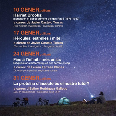 VII Jornades sobre curiositats científiques a Vandellòs i l'Hospitalet de l'Infant, 2022 VII Jornades sobre curiositats científiques a Vandellòs i l'Hospitalet de l'Infant, 2022
