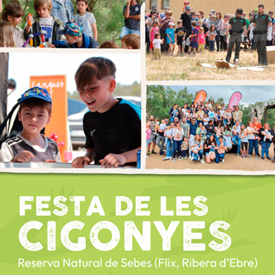 Festa de les Cigonyes, Reserva Natural de Sebes, Flix, 2025