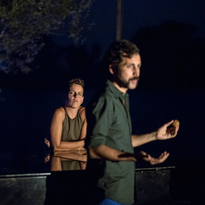 Espectacle 'Pluja' de Guillem Albà i Clara Peya Espectacle 'Pluja' de Guillem Albà i Clara Peya