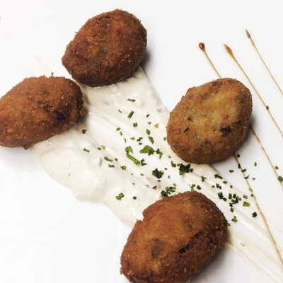 Croquetes de l'Hotel Restaurant Diego Croquetes de l'Hotel Restaurant Diego