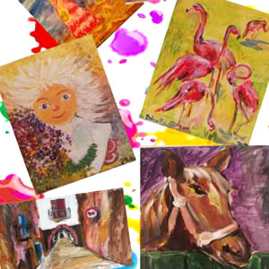 Exposició 'Els colors d’en Pere' de Pere Rebull Kvasnitskaya