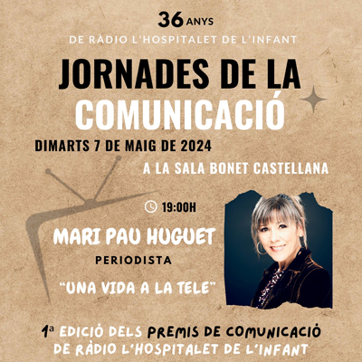 X Jornades de la Comunicació de l'Hospitalet de l'Infant, 2024 X Jornades de la Comunicació de l'Hospitalet de l'Infant, 2024