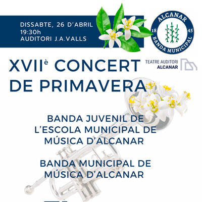 XVII Concert de Primavera - Alcanar 2025 XVII Concert de Primavera - Alcanar 2025
