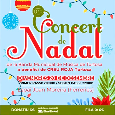 Concert de Nadal de la Creu Roja - Tortosa 2024 Concert de Nadal de la Creu Roja - Tortosa 2024