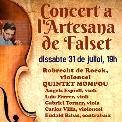 Concert del Quintet Mompou amb Robrecht de Roeck