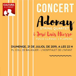 Concert d'Adonay String Quartet i José Manuel Hierro