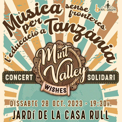 Concert solidari de Mint Valley al jardí de la Casa Rull, Reus, 2023 Concert solidari de Mint Valley al jardí de la Casa Rull, Reus, 2023