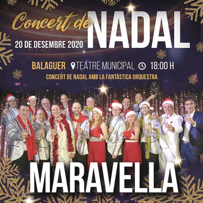 Concert de Nadal de l'Orquestra Internacional Maravella, Balaguer, 2020 Concert de Nadal de l'Orquestra Internacional Maravella, Balaguer, 2020