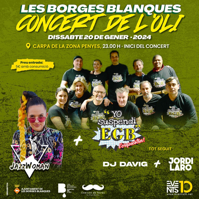Concert de l'Oli, Fira de l'Oli, Les Borges Blanques, 2024 Concert de l'Oli, Fira de l'Oli, Les Borges Blanques, 2024
