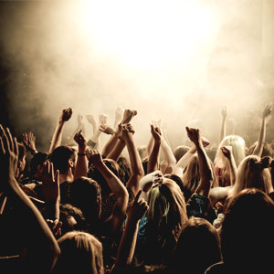 Públic de concert, Concert, Espectacle