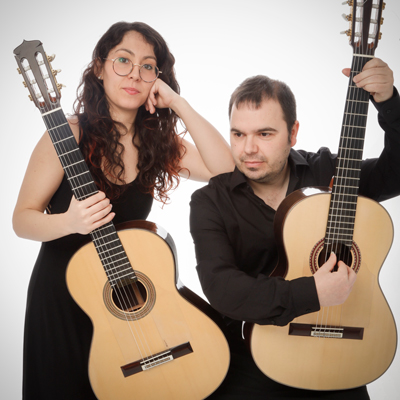 Duo Ribera Sàbat, format per Maria Ribera i Jordi Sàbat Duo Ribera Sàbat, format per Maria Ribera i Jordi Sàbat