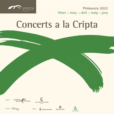 Cicle Concerts a la Cripta, 2022 Cicle Concerts a la Cripta, 2022