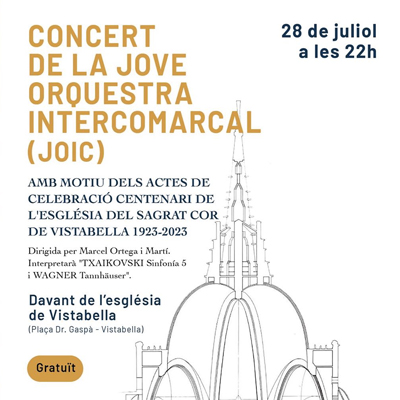 Concert de la Jove Orquestra Intercomarcal (JOIC), Església de Vistabella, La Secuita, 2023 Concert de la Jove Orquestra Intercomarcal (JOIC), Església de Vistabella, La Secuita, 2023