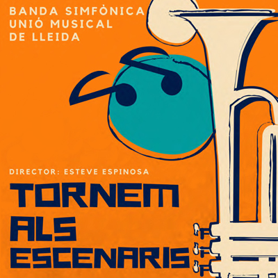 Concert 'Tornem als escenaris' de la Banda Simfònica Unió Musical de Lleida, 2020