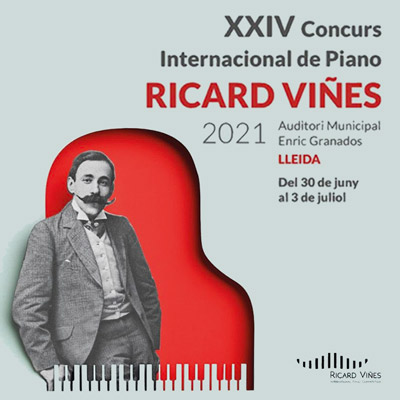 Concurs internacional de piano Ricard Viñes, Lleida, 2021 Concurs internacional de piano Ricard Viñes, Lleida, 2021