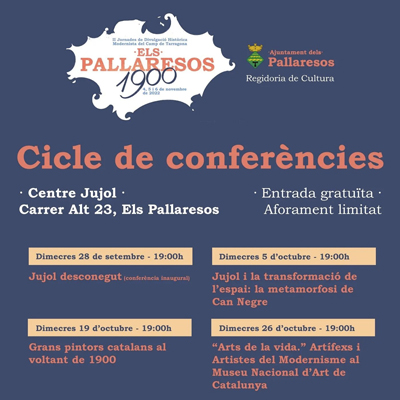 Jornades de Divulgació Històrica Modernista 'Els Pallaresos 1900', 2022