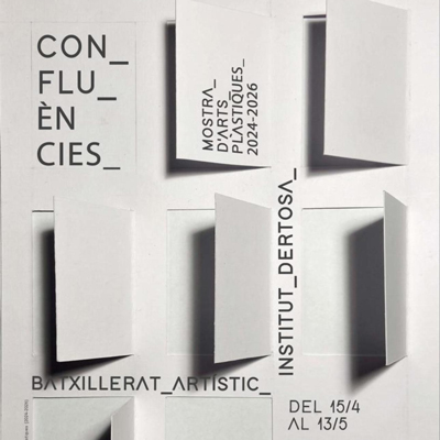 Exposició 'Confluències', Escola d'Art i Cultura, Tortosa, 2026