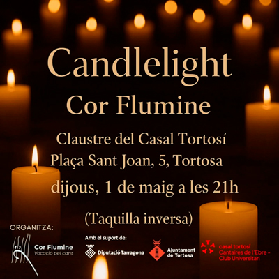 Concert 'Candle Light' del Cor Flumine - 2025 Concert 'Candle Light' del Cor Flumine - 2025