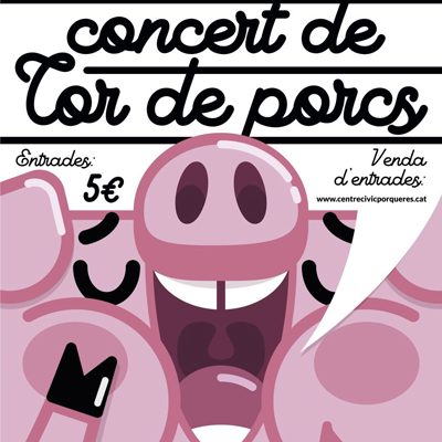 Concert del Cor de Porcs, Porqueres, 2022
