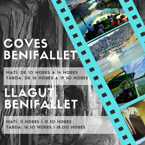 Coves de Benifallet + Llagut Benifallet - Setmana Santa 2019 Coves de Benifallet + Llagut Benifallet - Setmana Santa 2019