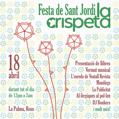 Festa de Sant Jordi de La Crispeta, 2026 Festa de Sant Jordi de La Crispeta, 2026