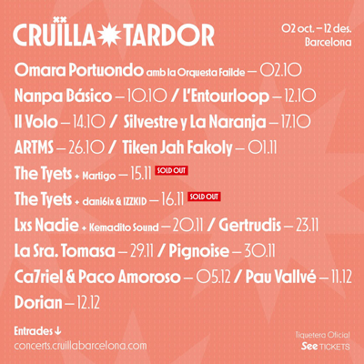 Cruïlla Tardor, Barcelona, 2024 Cruïlla Tardor, Barcelona, 2024