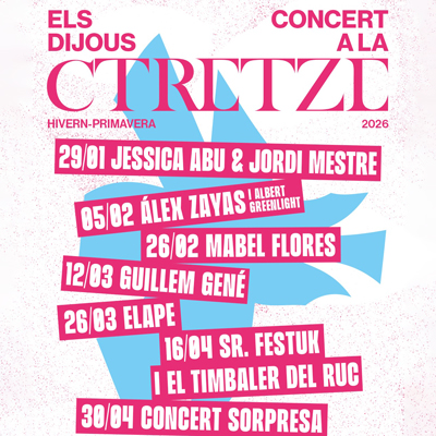 Els dijous concert a la Ctretze, CTretze Pirineus, La Pobla de Segur, Pallars Jussà, 2026