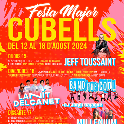 Festa Major de Cubells, 2024 Festa Major de Cubells, 2024