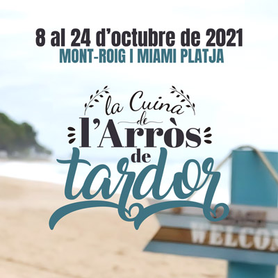 Jornades Gastronòmiques de la Cuina de l'Arròs de Tardor, Mont-roig del Camp, 2021