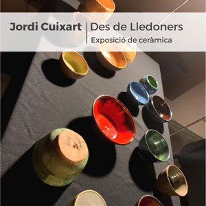 Exposició 'Des de Lledoners', peces de ceràmica de Jordi Cuixart