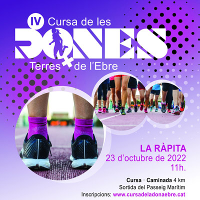 IV Cursa de les Dones de les Terres de l’Ebre, La Ràpita, 2022 IV Cursa de les Dones de les Terres de l’Ebre, La Ràpita, 2022