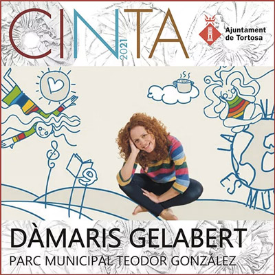 Concet de Dàmaris Gelabert a les Festes de la Cinta, Tortosa, 2021 Concet de Dàmaris Gelabert a les Festes de la Cinta, Tortosa, 2021